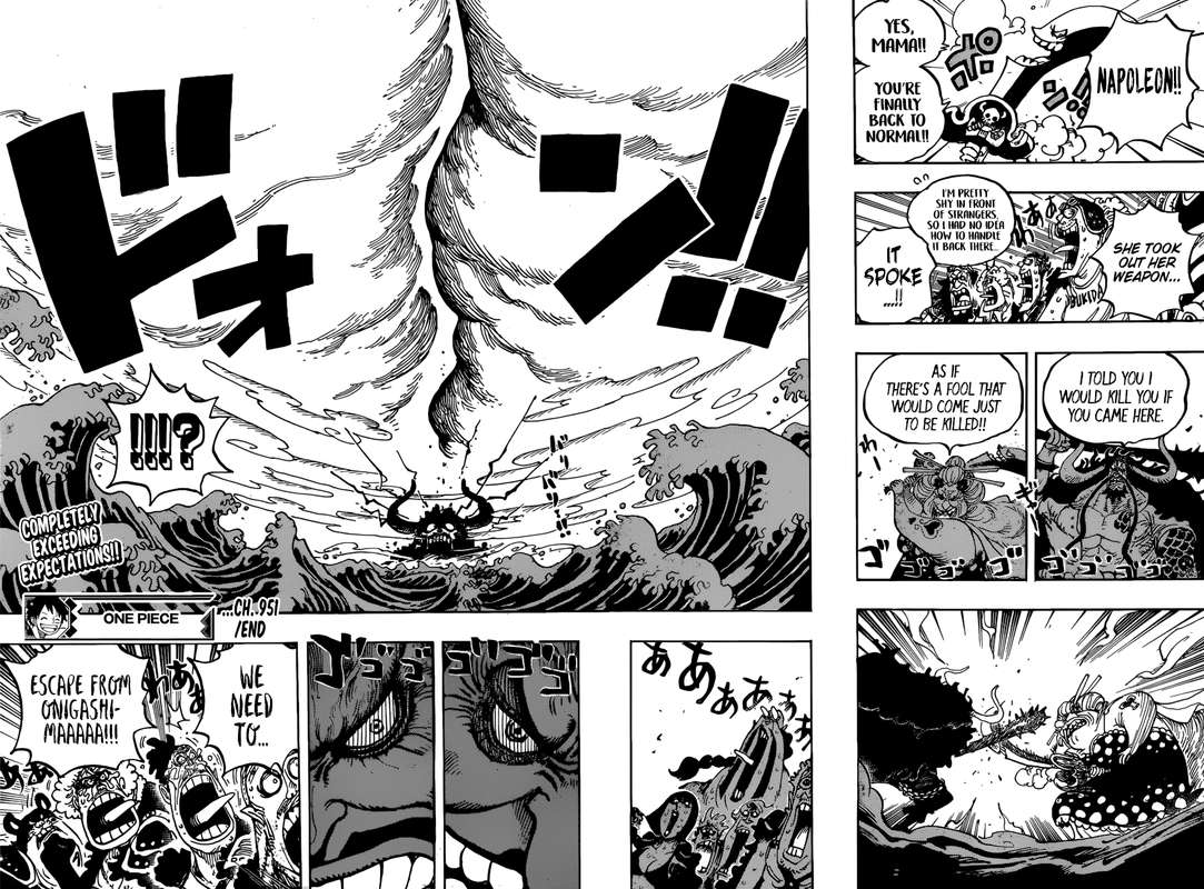 Recap One Piece Chapter 951: Big Mom vs Kaido | Greenscene | Halaman 2