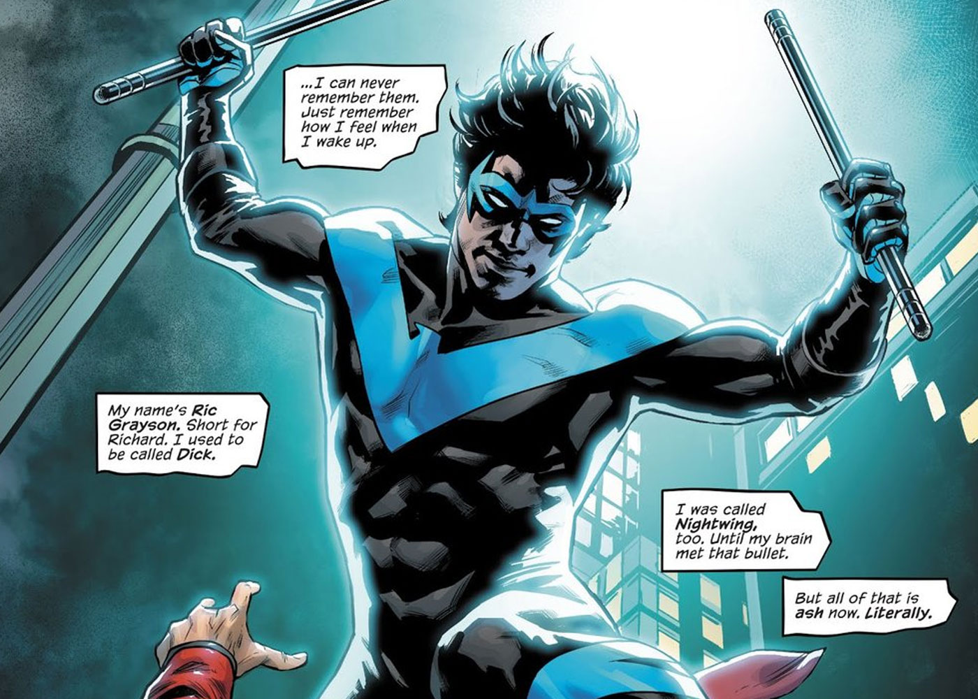 How old was dick grayson when he first became nightwing