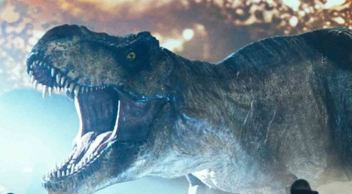 Ngeri, Simak Pertarungan T-Rex di Jurassic World: Dominion!