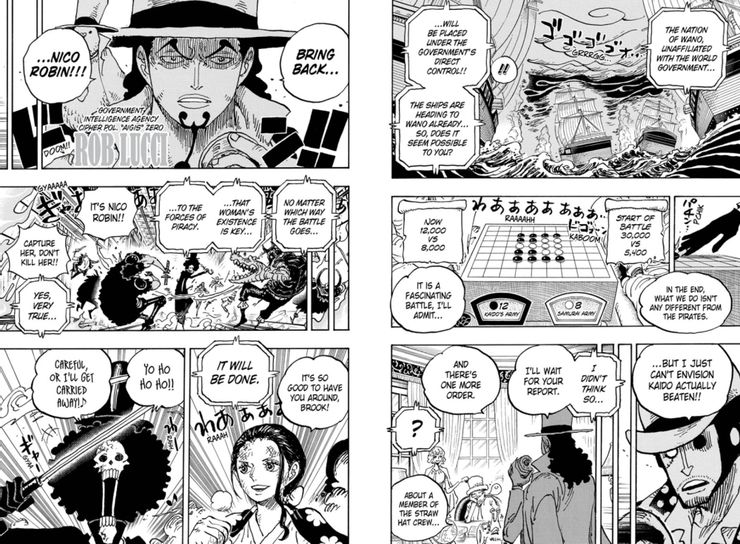 One Piece: Angkatan Laut Menuju Wano, Ada Admiral?, Greenscene
