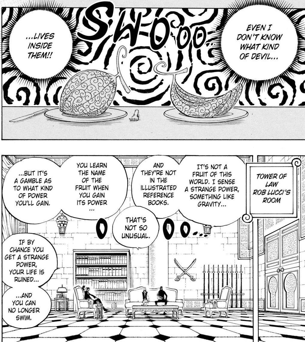 One Piece: Oda Jelaskan Cara Ketahui Buah Iblis!, Greenscene