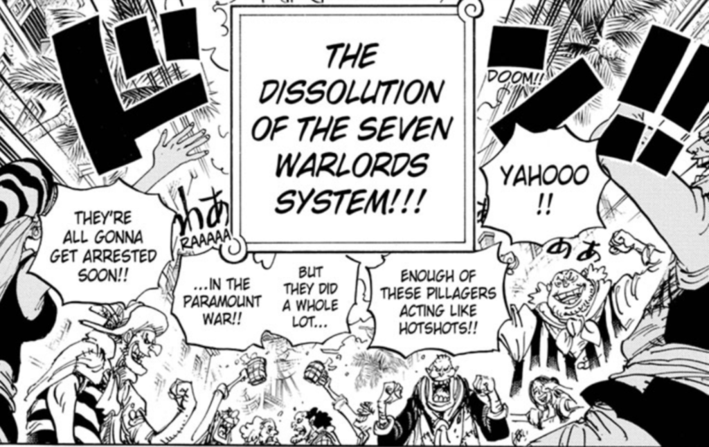 One Piece: Pemerintah Akan Hapus Sistem Yonko?, Greenscene