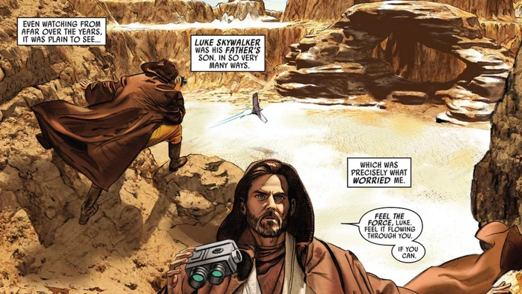 Ke Mana Obi-Wan Kenobi Pergi di Ending?, Greenscene