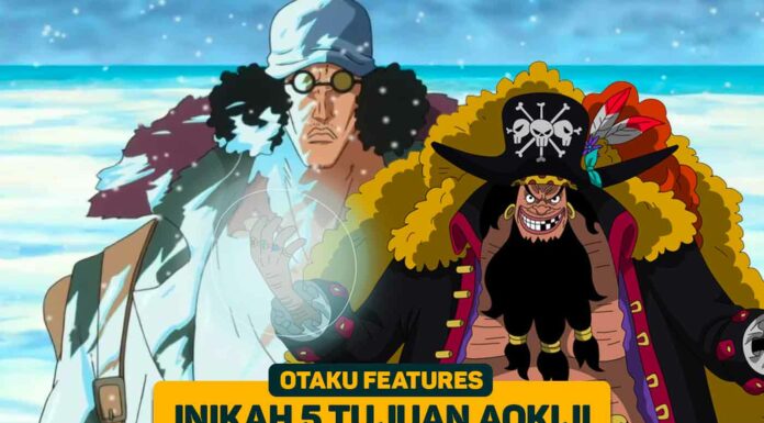 Inikah 5 Tujuan Aokiji Gabung Blackbeard di One Piece?