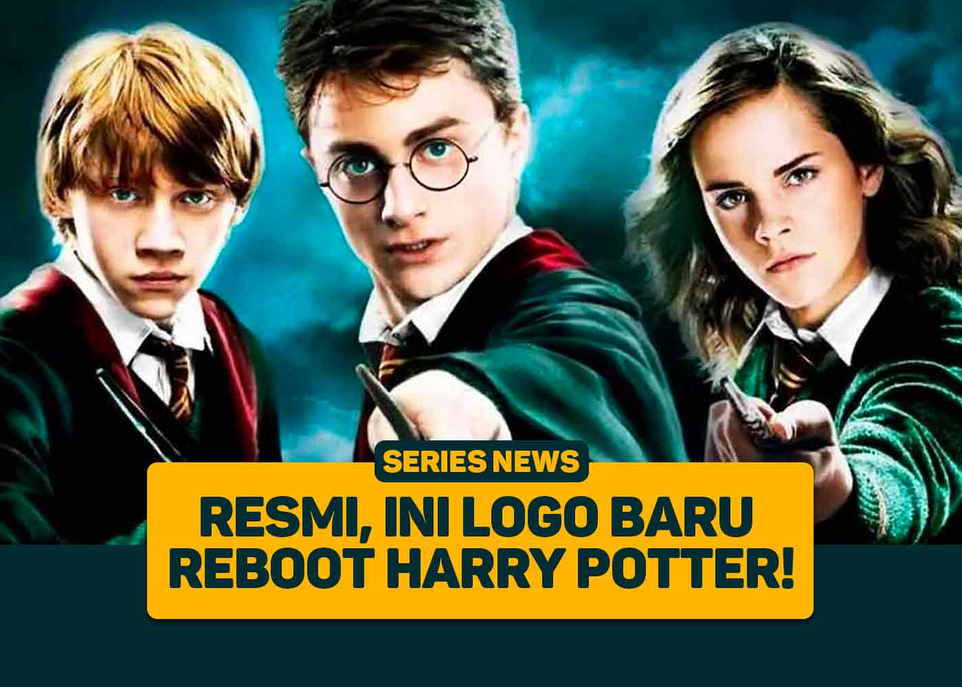 Ini resmi, inilah logo reboot Harry Potter yang baru!