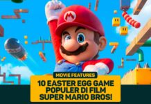 10 Easter Egg Game Populer di Film Super Mario Bros!