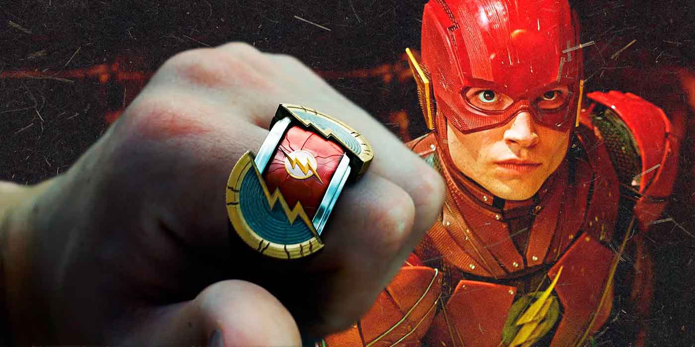 Trailer Flash costume ring